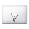 Stickers Ampoule pour MacBook