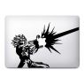 Sticker Son Goku kameha pour MacBook