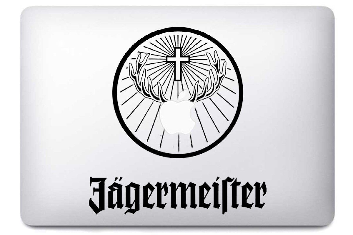 Autocollant Jagermeister pour MacBook