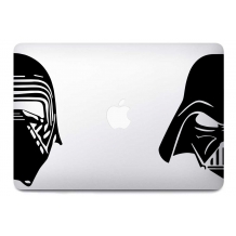 Stickers Dark Vador & Kylo Ren pour MacBook