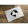 Stickers Mac Globe Monde pour Mac