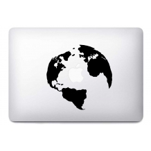 Stickers Mac Globe Monde pour Mac