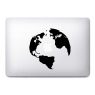 Stickers Mac Globe Monde pour Mac
