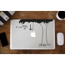 Sticker La pomme de Newton pour MacBook
