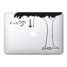 Sticker La pomme de Newton pour MacBook