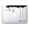 Sticker La pomme de Newton pour MacBook