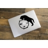 Sticker Chat du Cheshire pour MacBook