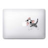 Sticker Chat & Poisson pour MacBook