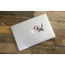 Sticker Chat & Poisson pour MacBook