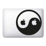 Autocollant Ying-Yang pour MacBook Pro et Air