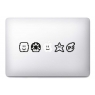 Stickers Mario Bros pour MacBook Pro Air