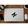 Stickers Tête de mort fun pour Mac