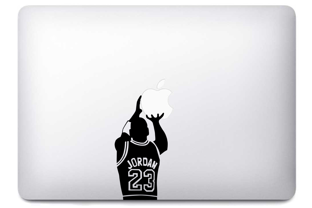 Sticker Jordan 23 pour MacBook Livraison Express 48h