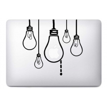 Autocollant Ampoules Suspendues pour MacBook