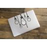 Autocollant Ampoules Suspendues pour MacBook