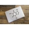 Sticker Molécule Café pour MacBook