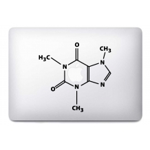 Sticker Molécule Café pour MacBook