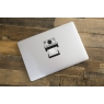 Sticker Polaroid pour MacBook