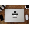 Sticker Polaroid pour MacBook